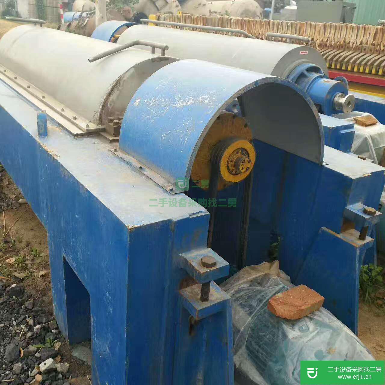 出售閑置二手520型三項臥式螺旋沉降卸料離心機  二手臥螺離心機