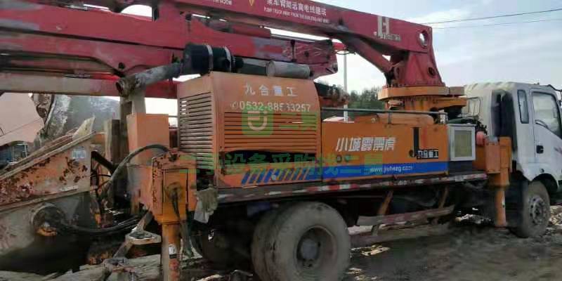 7成新混凝土泵車九合重工25米泵河北省石家莊市