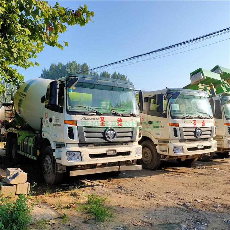 銷售二手混凝土攪拌罐車 二手福田歐曼攪拌車