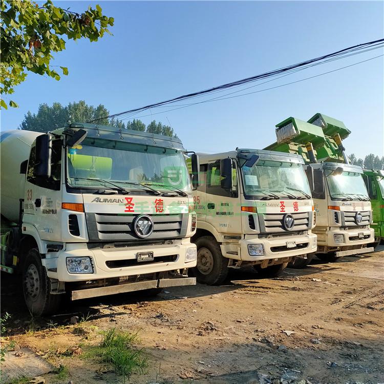 銷售二手混凝土攪拌罐車 二手福田歐曼攪拌車