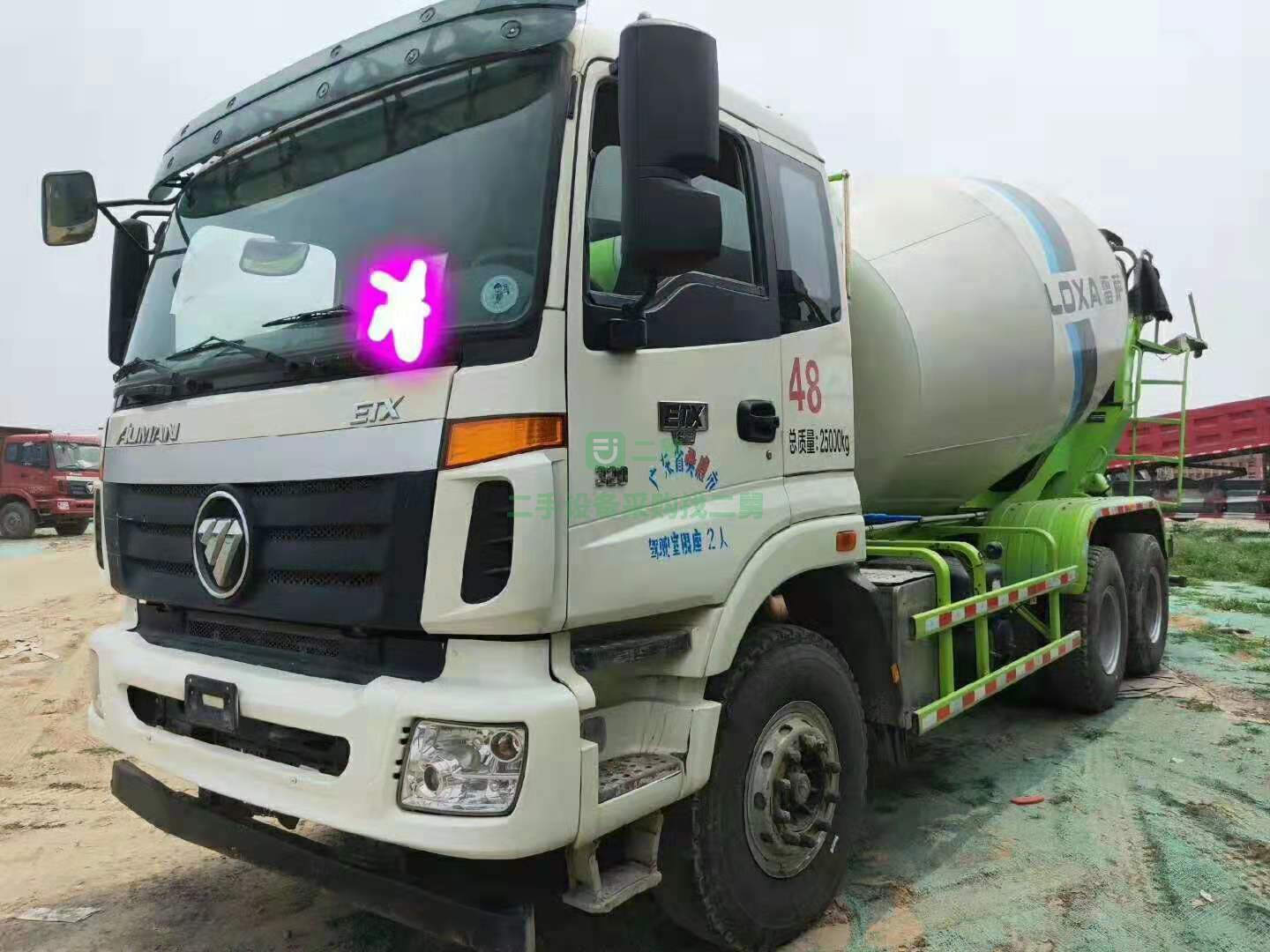 出售18年國五歐曼攪拌車  大12方拉14方罐