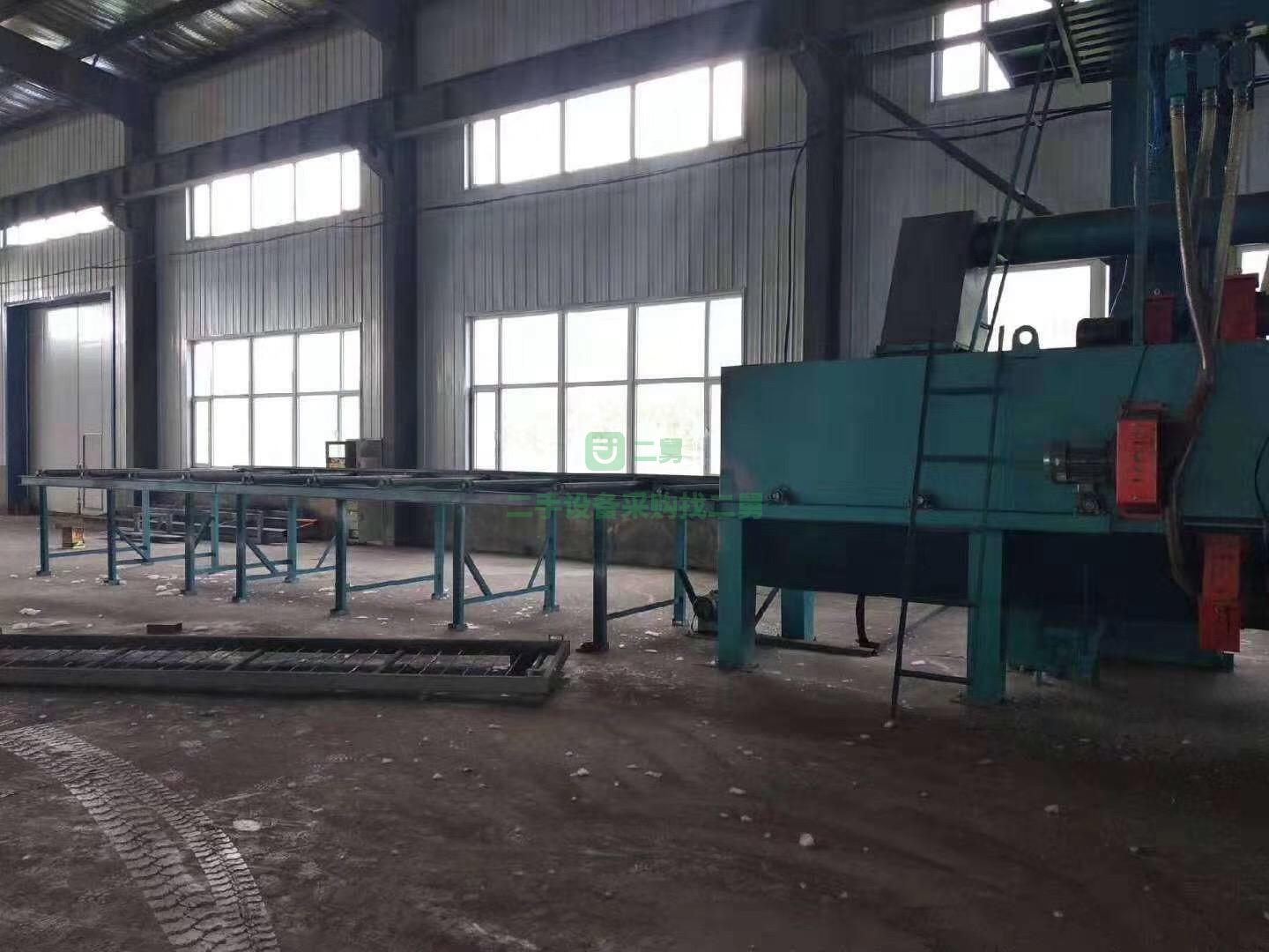 急售二手通過式拋丸機九成新江蘇產河北省滄州市