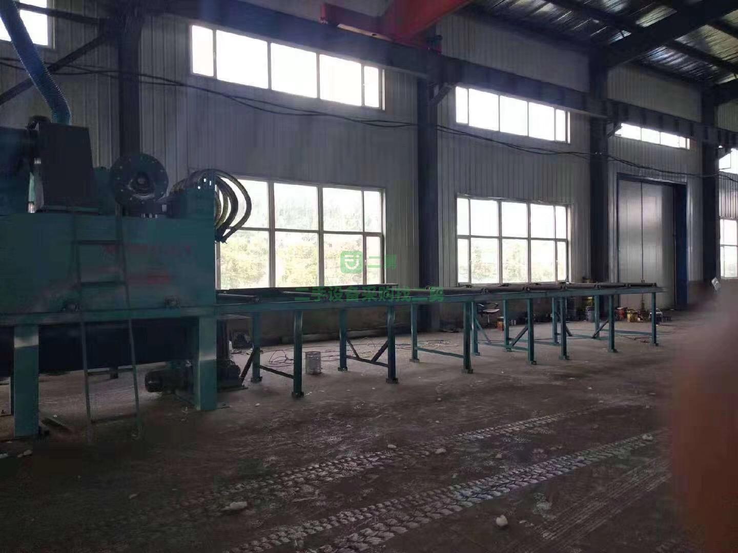 急售二手通過式拋丸機九成新江蘇產河北省滄州市