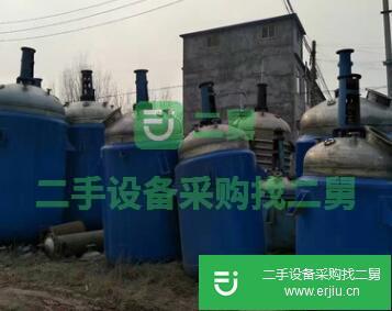 出售北京二手不銹鋼反應釜九成新