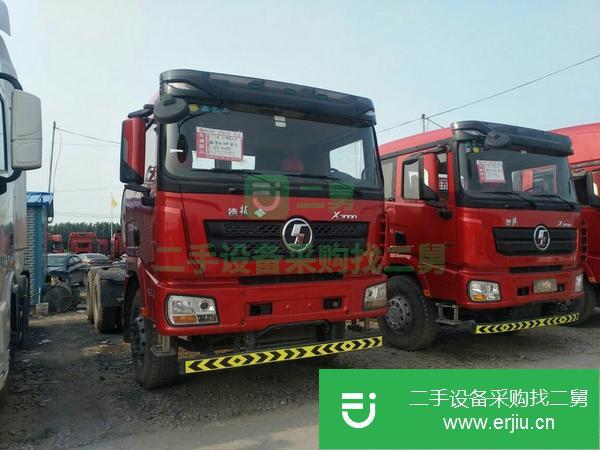 轉讓二手陜汽德龍天然氣牽引車