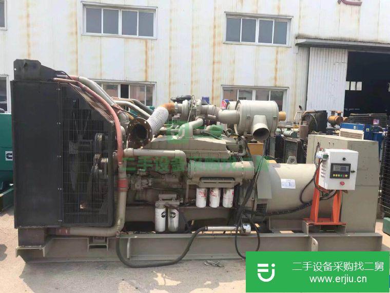 低價轉讓九成新500千瓦大宇發電機一臺