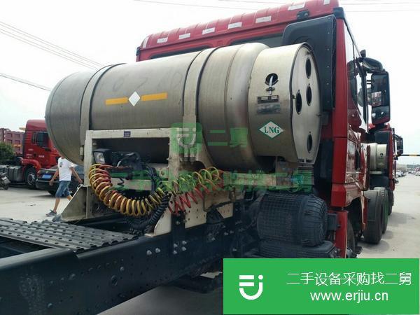 轉讓二手陜汽德龍天然氣牽引車