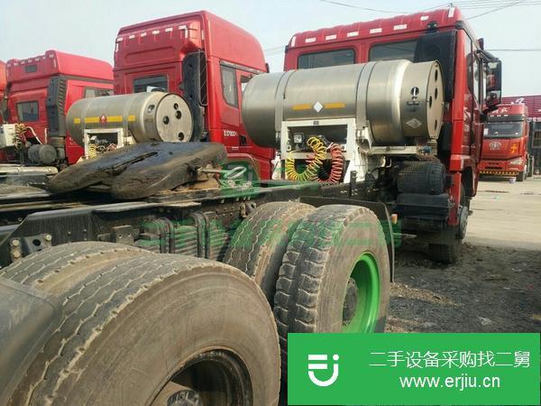 轉讓二手陜汽德龍天然氣牽引車