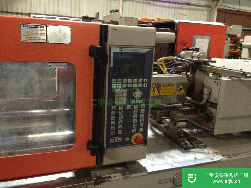 轉讓9成新海天2006年86T變量泵合金小螺桿高速注塑機