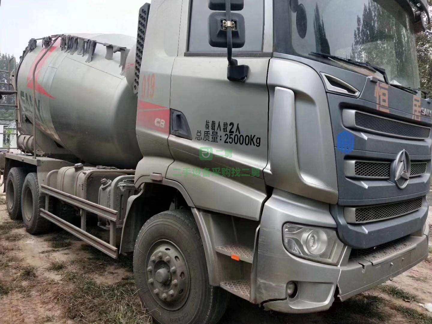 急售9成新七臺(tái)三一攪拌車(chē)，16年年底國(guó)四排放，大12方