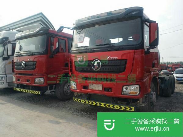 轉讓二手陜汽德龍天然氣牽引車
