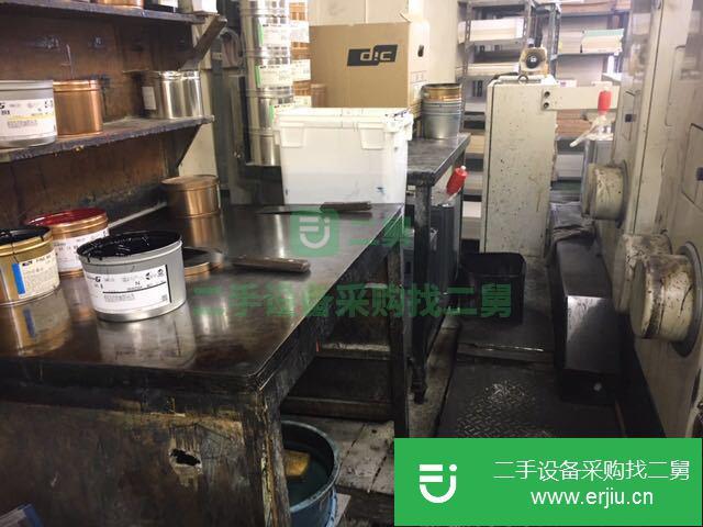 日本進口二手膠印機四開雙色小森L226