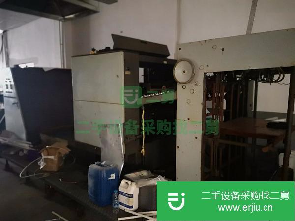 貞享利紫明單張平版凹版印刷機轉讓