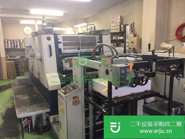 日本進口二手膠印機四開雙色小森L226