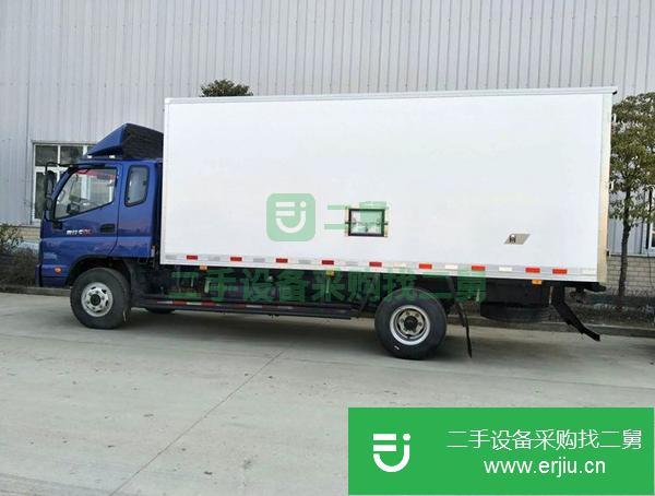 轉讓福田奧鈴6.65米冷藏車肉鉤冷藏車