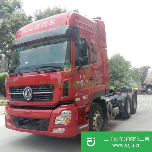 轉(zhuǎn)讓17年國五東風(fēng)天龍二手半掛牽引車420馬力450馬力原版車況