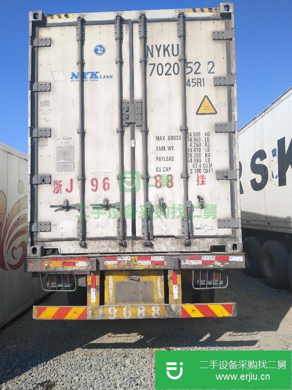 轉(zhuǎn)讓二手15米凱麗冷藏車  新款制冷機 輕型板子