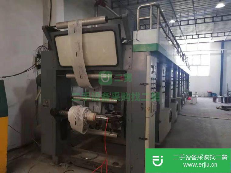 轉(zhuǎn)讓:800型8色無軸凹版印刷機(jī)