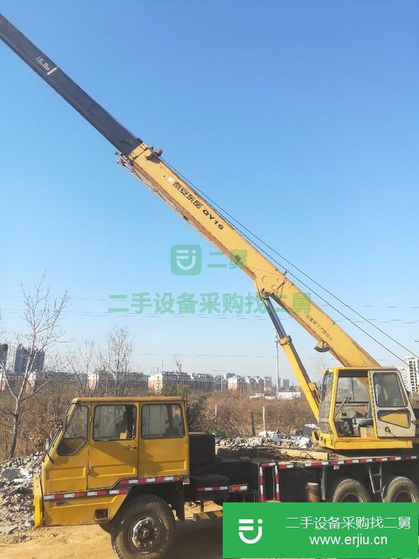 轉(zhuǎn)讓東岳十六噸吊車車況原版