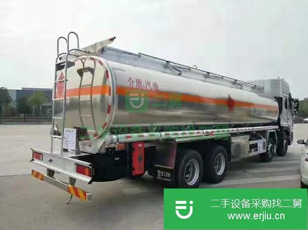 轉讓東風天龍前四后八27.5方油罐車  汽柴油罐式運輸車