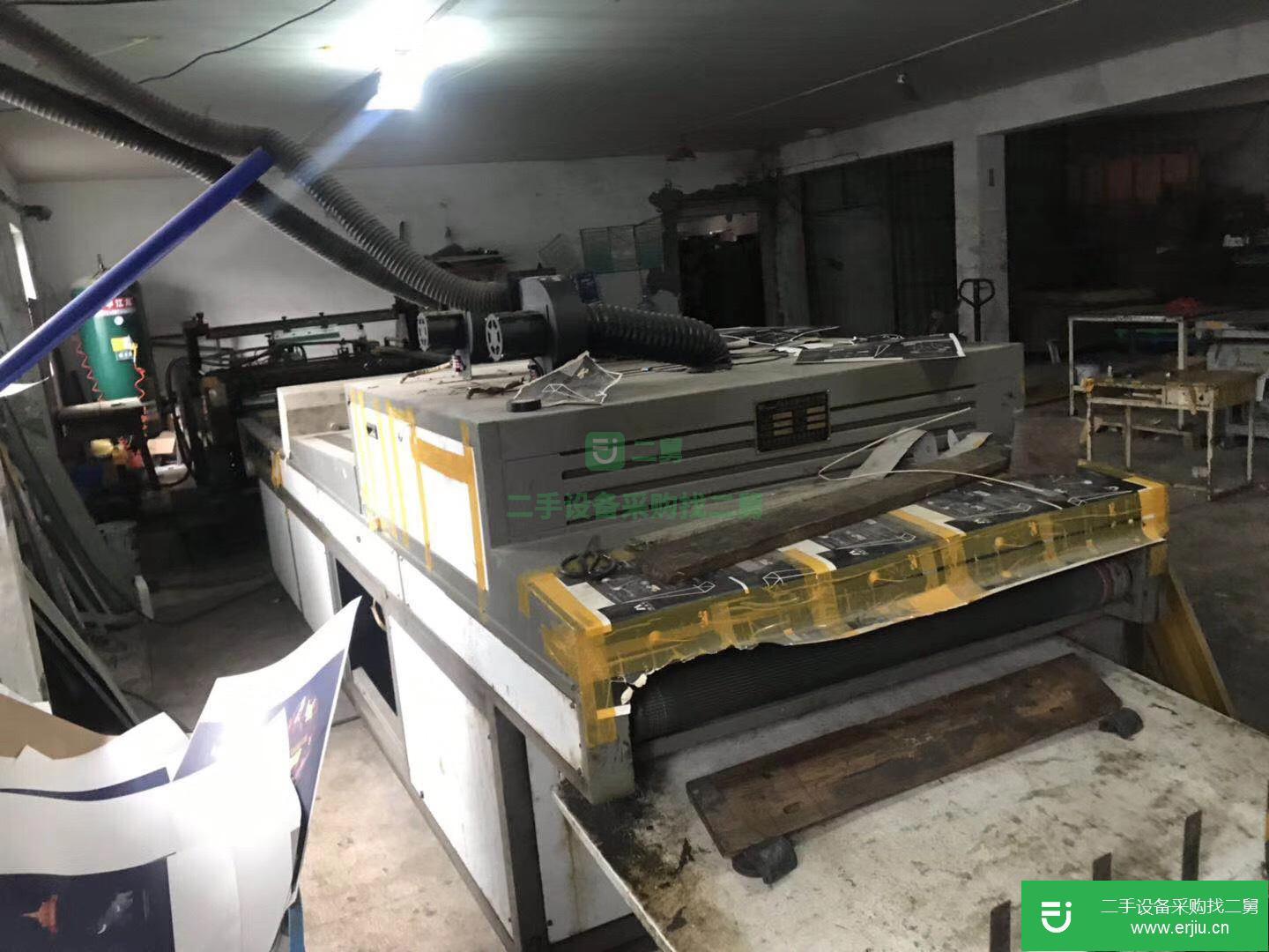 出售13年瑞安飛豹1020全自動絲印機。