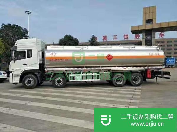 轉讓東風天龍前四后八27.5方油罐車  汽柴油罐式運輸車