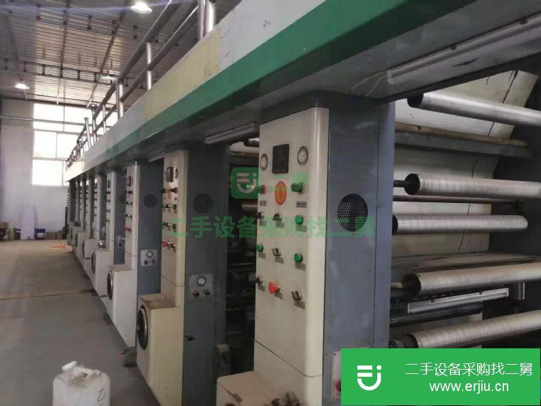 轉(zhuǎn)讓:800型8色無軸凹版印刷機(jī)