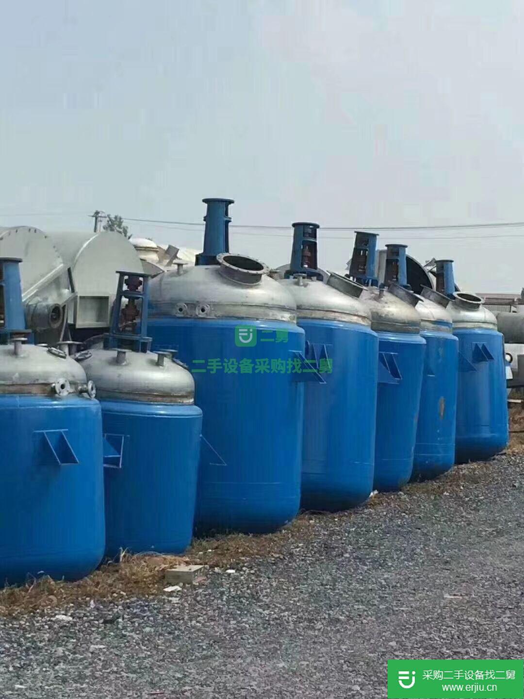 出售30噸反應釜二手電加熱反應釜反應釜1000L二手反應設備