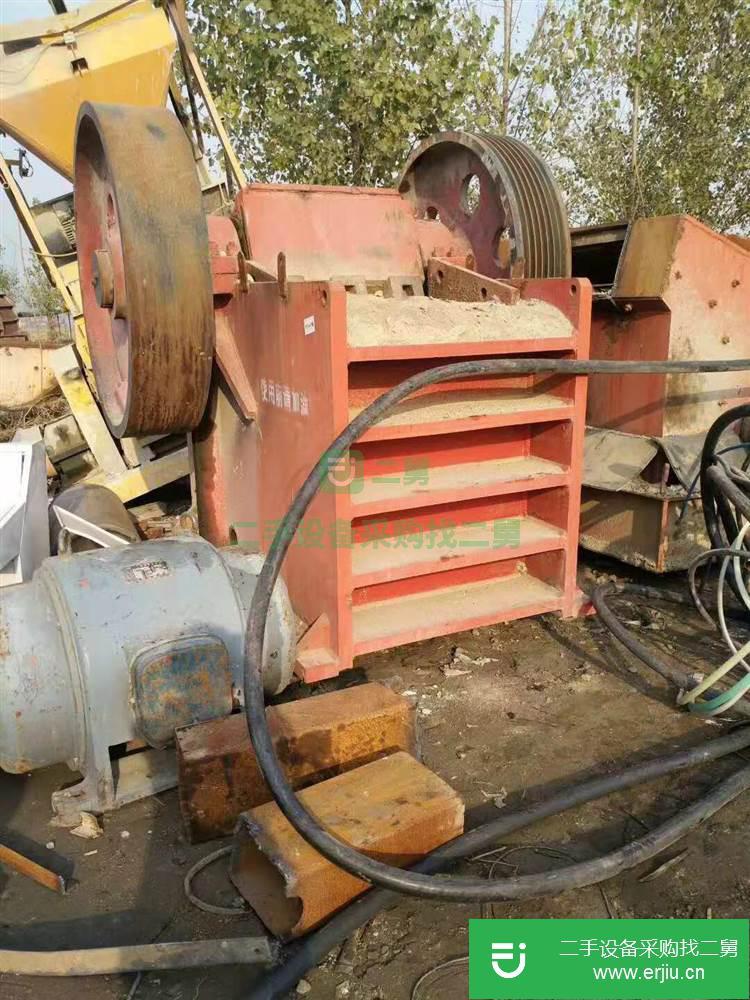 轉讓出售1216重型顎破，帶電機;鏈板給料機