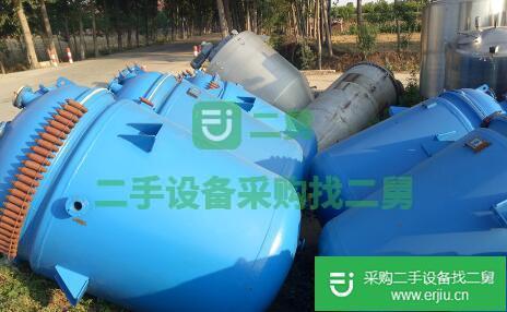 河北滄州出售2014年九成新的二手3噸反應釜