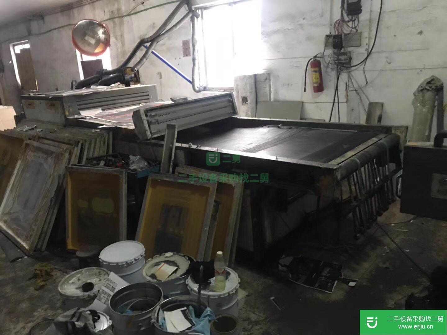 出售13年瑞安飛豹1020全自動絲印機。