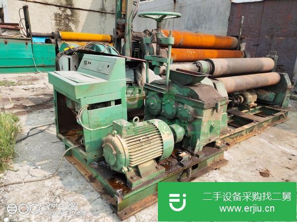 現貨出售二手實心國標W11-20*2000機械自動卷板機數臺