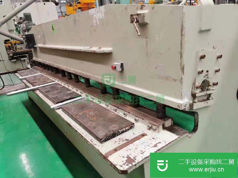 低價出售轉讓6x3200二手剪板機