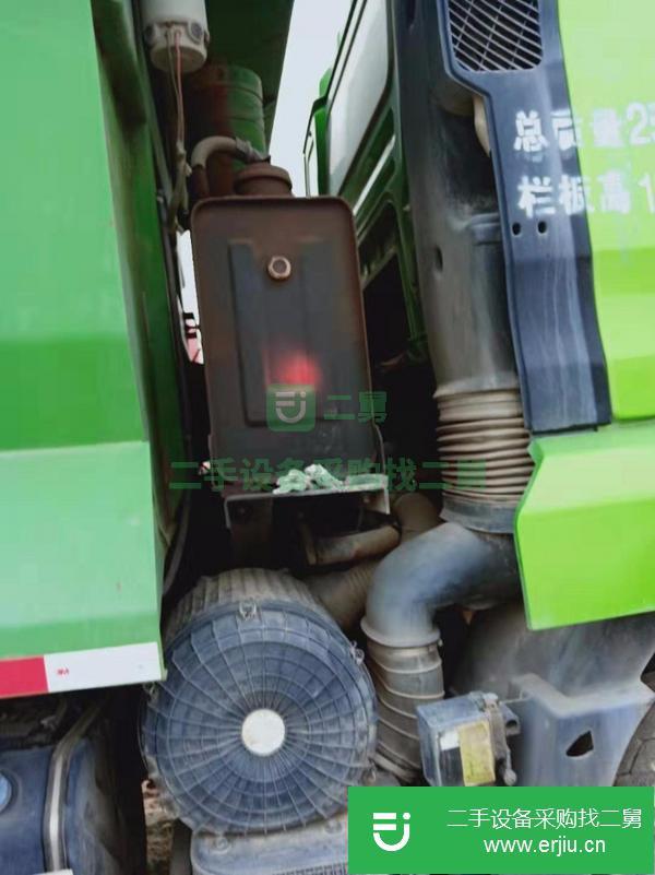 出售17年二手德龍自卸車 350馬力 后八輪