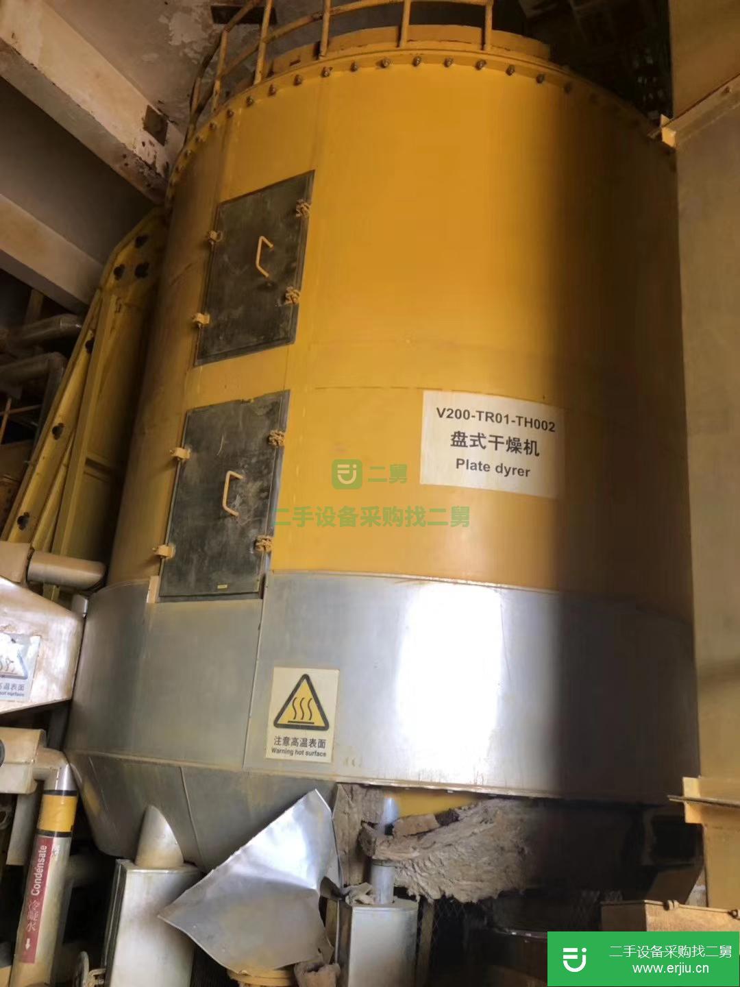 3臺二手52平方盤式干燥機低價處理