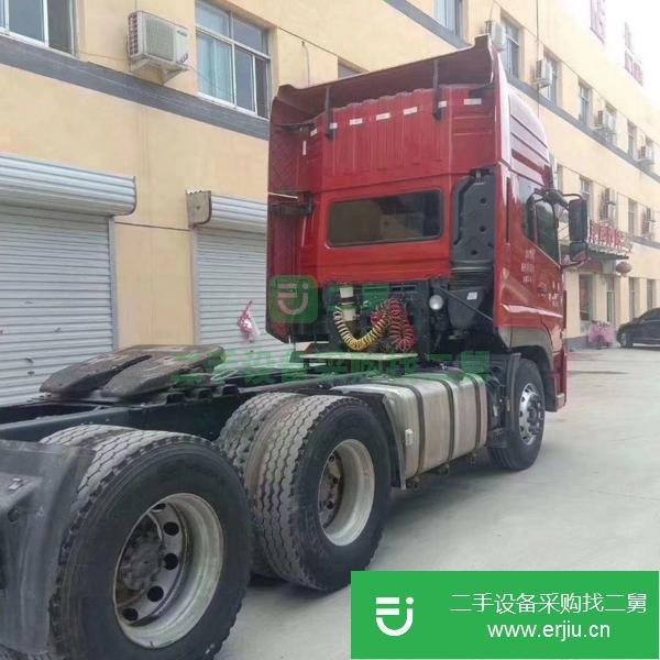 轉(zhuǎn)讓17年國五東風(fēng)天龍二手半掛牽引車420馬力450馬力原版車況