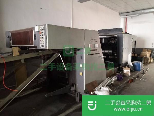 貞享利紫明單張平版凹版印刷機轉讓