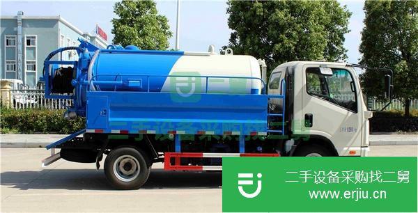 轉(zhuǎn)讓凱馬3300軸距清洗帶吸污車 一車兩用多功能吸污車