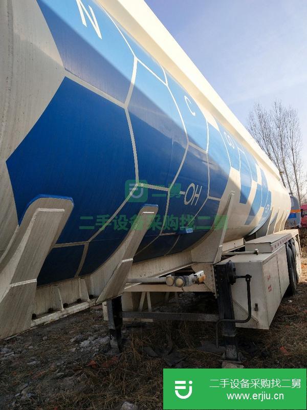 轉讓二手鋁合金45立方油罐車  手續齊全 保證原裝車 普通貨運手續
