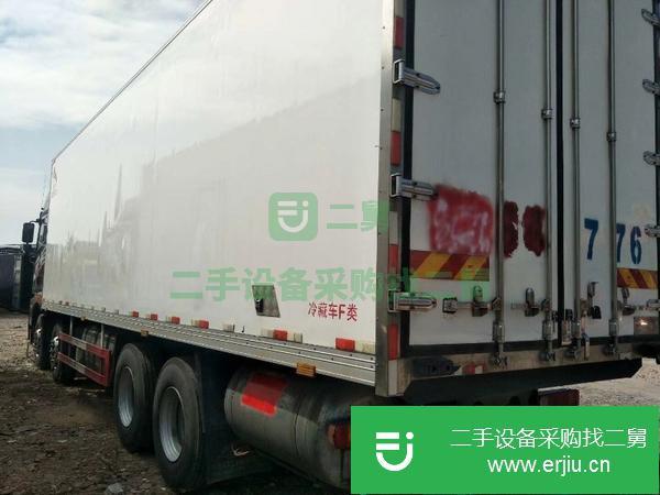 出售解放JH6前四后八9.6米420馬力冷藏車