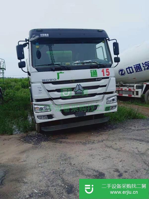 急轉18年二手豪沃攪拌車 340馬力 大12方