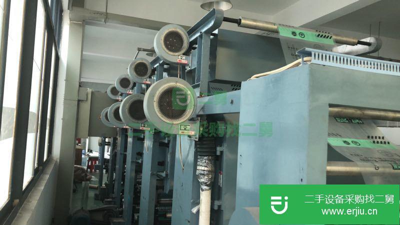 轉讓800型五色有軸凹版印刷機