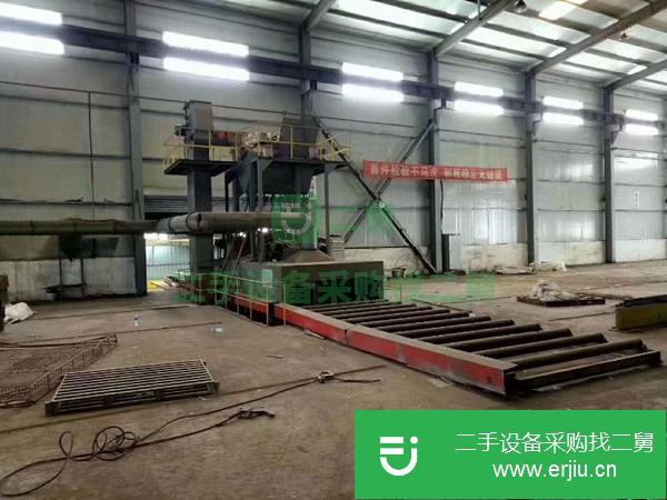 轉讓出售二手通過式拋丸機