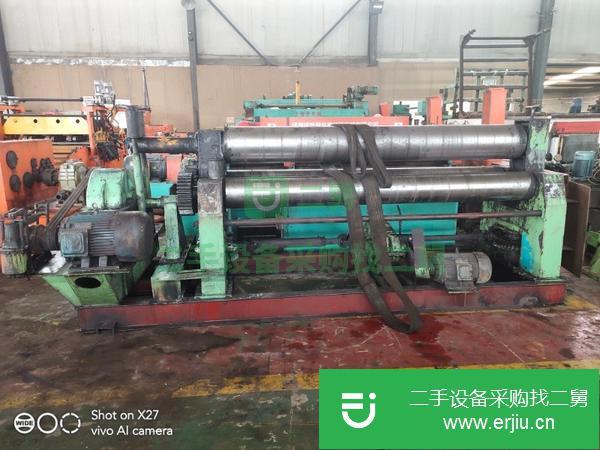 現貨出售二手實心W11-20*2500對稱式機械自動卷板機