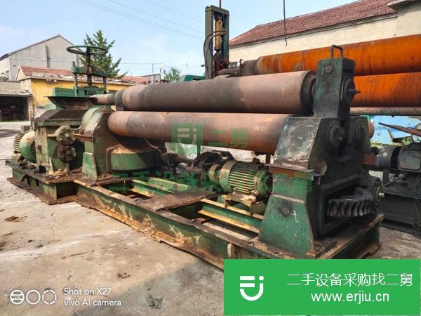現(xiàn)貨出售二手實心國標(biāo)W11-20*2000對稱式機械卷板機三臺