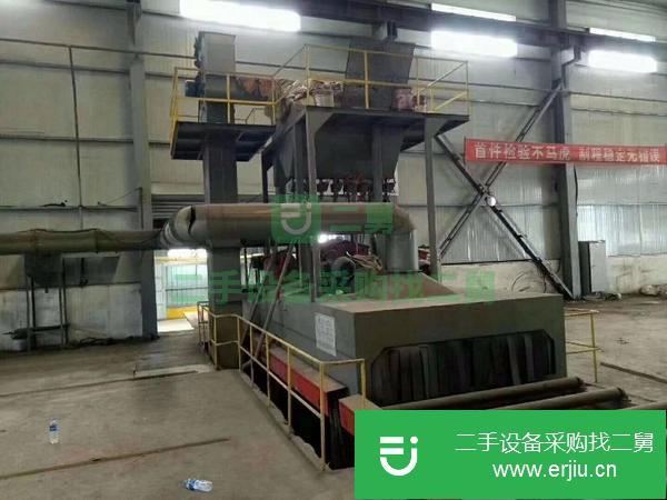 轉讓出售二手通過式拋丸機