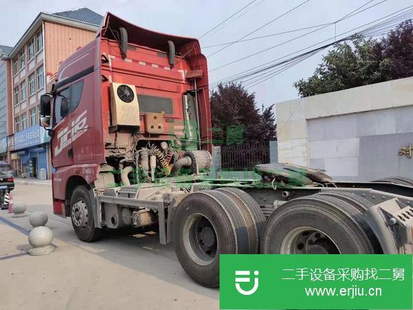 轉讓18年國五排放 一汽解放雙驅輕體牽引車，500馬力