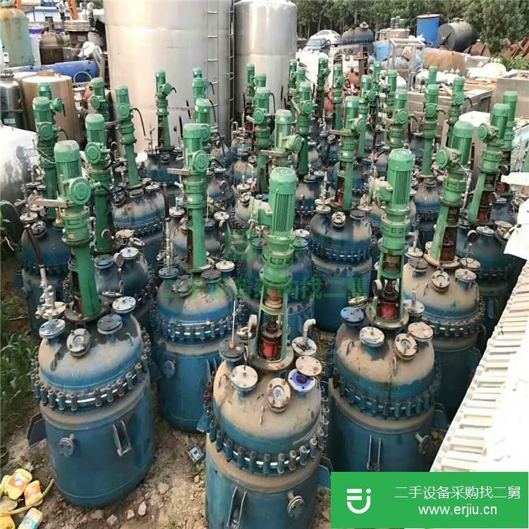 轉讓出售二手反應釜 二手不銹鋼化工反應釜