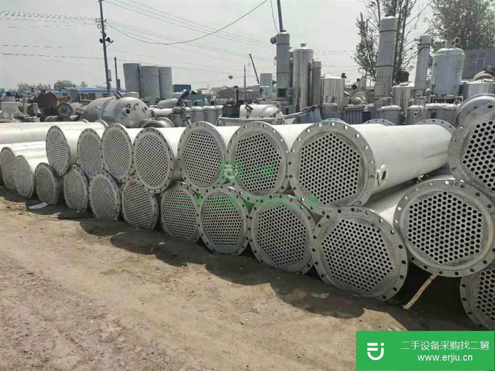 轉(zhuǎn)讓出售二手閑置不銹鋼冷凝器 二手不銹鋼換熱器