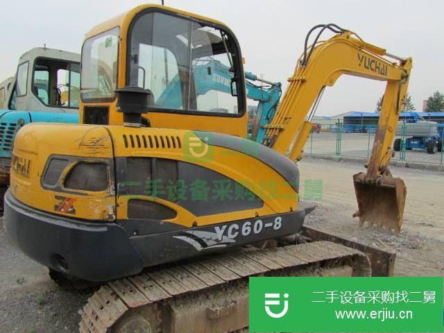 轉讓:二手60挖掘機 玉柴二手小型挖掘機